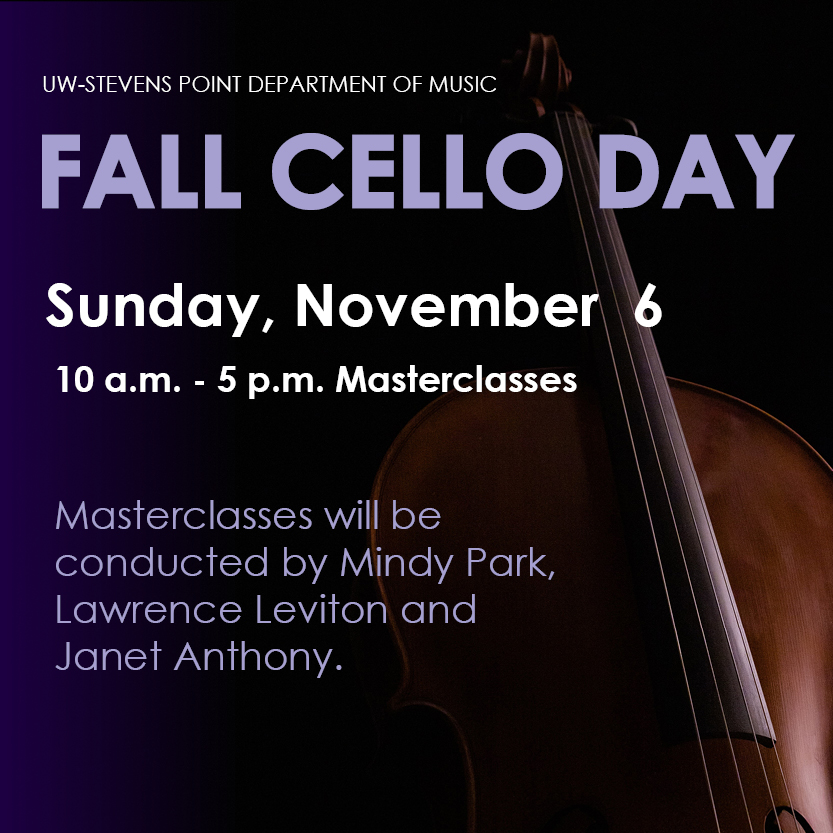 UWSP Fall Cello Day University of WisconsinStevens Point