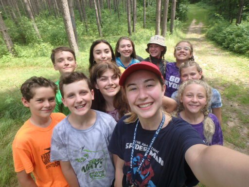 Camper selfie