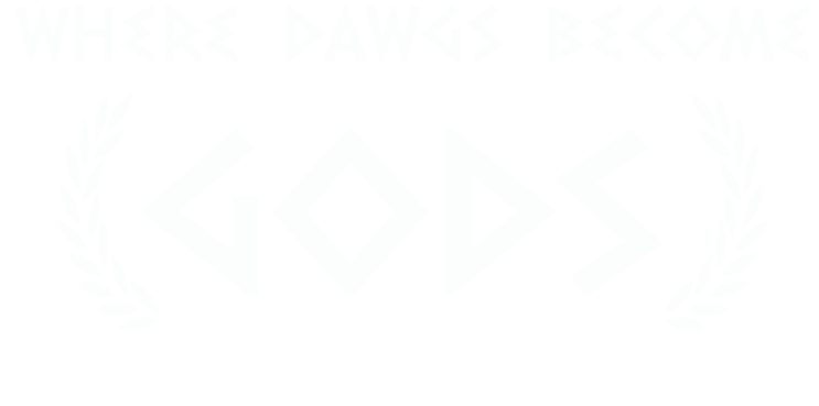 Homecoming 2024 Logo WHERE DAWGS BECOME GODS