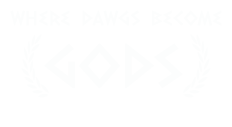 Homecoming 2024 Logo WHERE DAWGS BECOME GODS