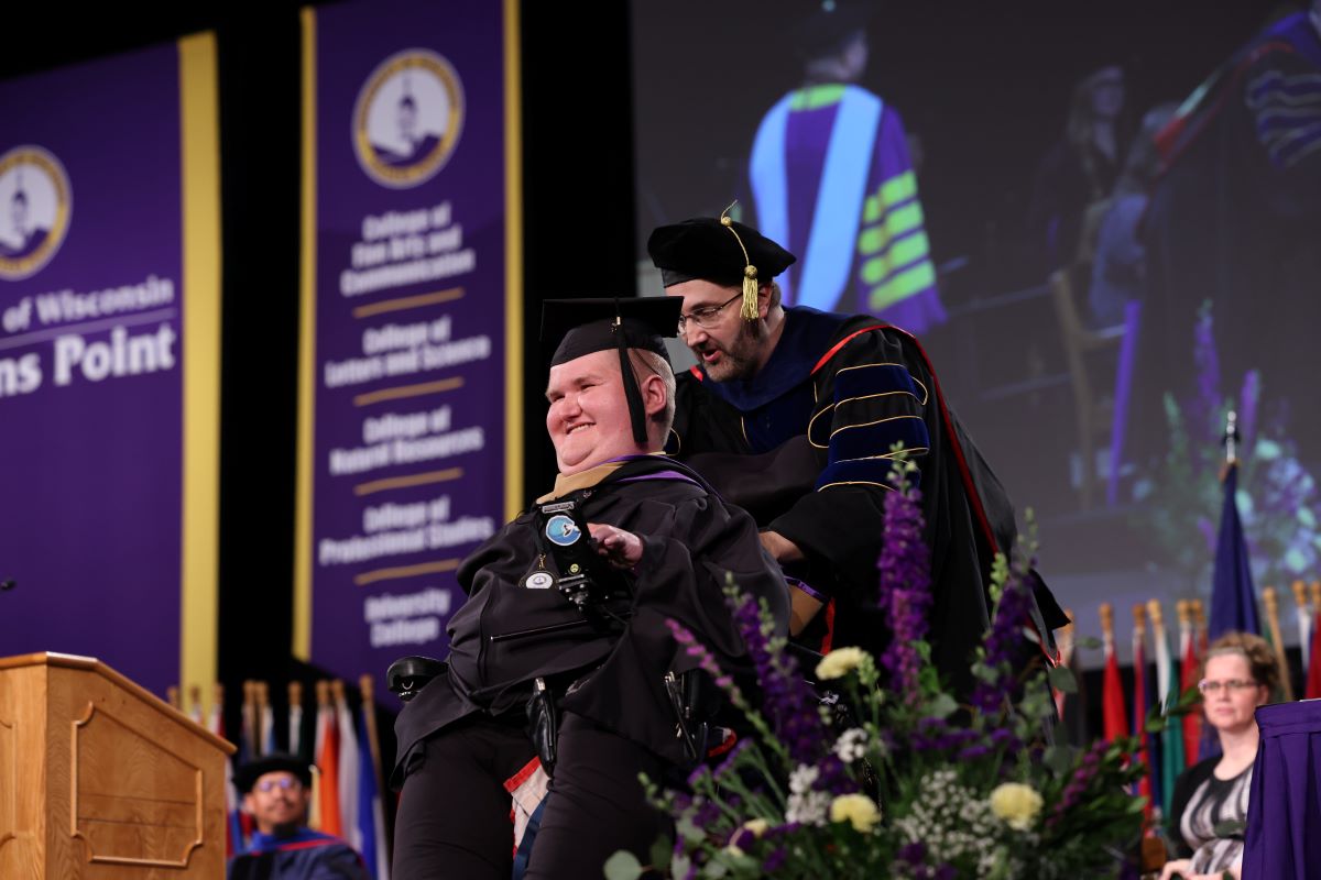 Roy Thorson, a May 2024 UW-Stevens Point MBA graduate, will continue his education next fall at Florida State University College of Law.