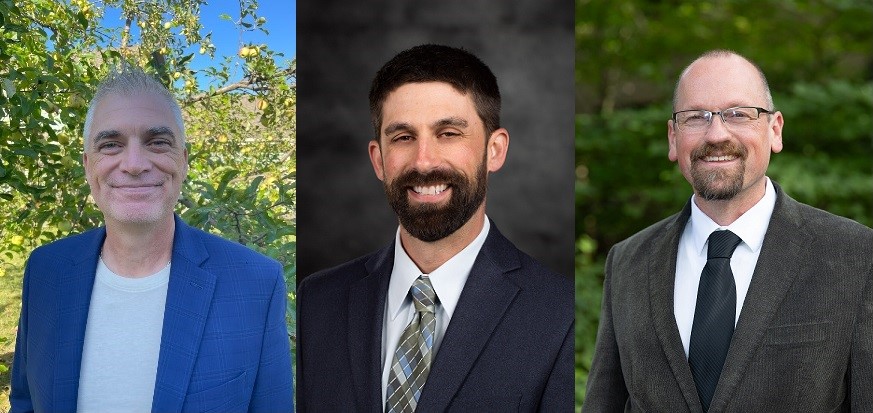 Steven Hubbard, Kevin Masarik and Jason Riddle were appointed by UW-Stevens Point as directors for UW-Extension centers that focus on forestry, watershed science and wildlife.