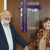 Frank and Kathleen Haeni, honored in 2021 with the naming of a lecture hall, will again be recognized for their contributions to UW-Stevens Point with the naming of the Haeni Chemistry Biology Building.