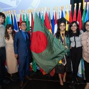 Sardar family at graduation