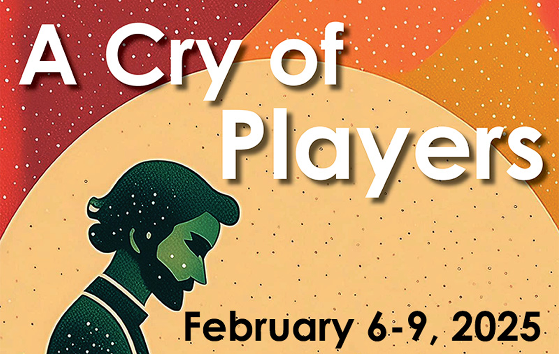 ‘A Cry of Players' will be performed in a staged reading at all three UWSP campuses Feb. 6-9.